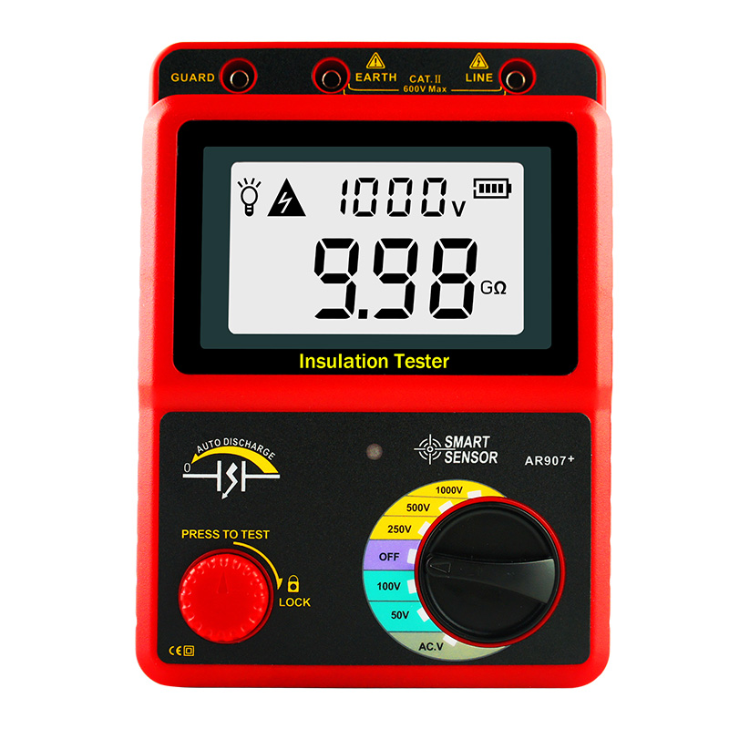 AR907+ 數字兆歐表